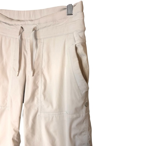 Lululemon Studio Crop *Liner Dune- Lined Athletic Joggers- Size 6 - Picture 11 of 16
